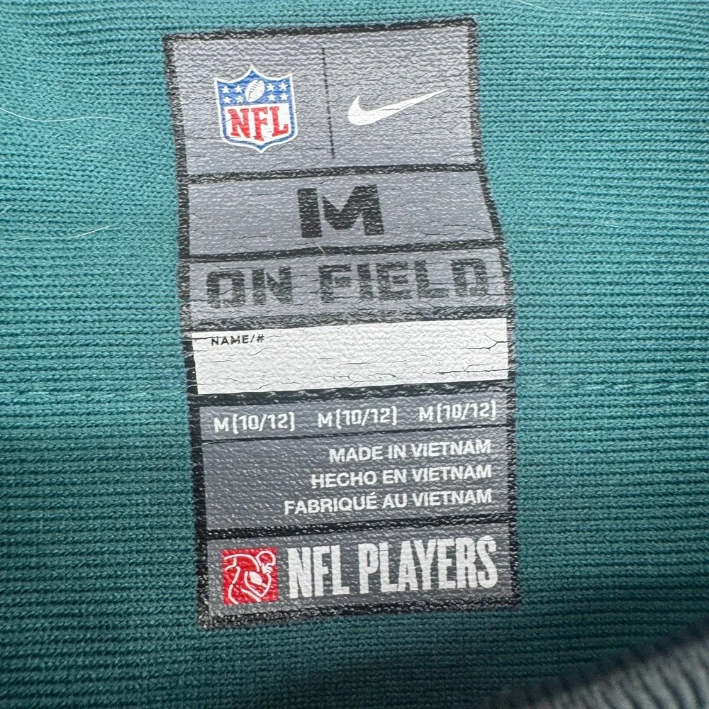 Nike On Field Philadelphia Eagles Jalen Mills #31 Jersey Youth Medium Green NFL